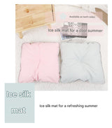 Green Premium Portable Pet Tent Bed with Cooling Mat - Breathable Foldable Outdoor Indoor Cat Dog House Shelter for Summer(Size: S)