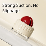 4 Pcs Red Powerful Suction Kitchen Knife Sharpener - Tungsten Steel Fast Sharpening Tool for Household Knives & Scissors