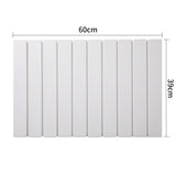 Collapsible Diatom Mud Bath Mat - Quick Dry, Non-Slip, Odor-Free Absorbent Pad(white)