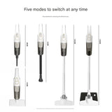 Cordless 2-in-1 Handheld & Stick Vacuum Cleaner with Detachable Water Tank & Dust Mite Remover(white)