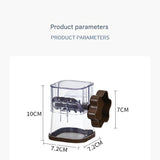Yellow Manual Nut & Chocolate Grinder - Effortless Peanut Walnut Chopper - Easy Clean Kitchen Tool