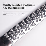 3-PCS Black Stainless Steel Lemon Zester and Cheese Grater 32cm Long Multi-functional Kitchen Grater for Citrus Ginger and Chocolate Australian Home Cooking