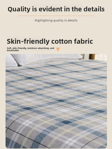 Washable Incontinence Bed Pad 150x200cm Reusable Waterproof Mattress Protector with Non-Slip Backing 4-Layer Absorbent Underpad for Elderly and Adults Smoky gray