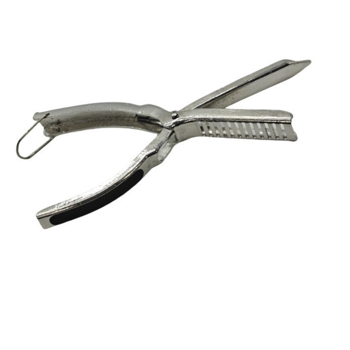 Heavy Duty Rib Skin Remover Pliers - Silver Skin Membrane Peeler for BBQ Pork & Beef - Durable Alloy Kitchen Tool for Smoker & Grill - 18cm