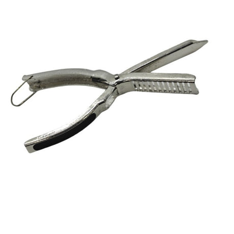 Heavy Duty Rib Skin Remover Pliers - Silver Skin Membrane Peeler for BBQ Pork & Beef - Durable Alloy Kitchen Tool for Smoker & Grill - 18cm