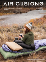 Ultralight TPU Inflatable Camping Mattress 195x70x10cm Portable Press Pump Sleeping Pad Moisture-Proof Outdoor Tent Mat for Hiking Orange