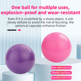 Black Professional Pilates Ring & Yoga Ball Set - Multipurpose Home Fitness Equipment for Whole-Body Core Training & Pelvic Floor Strengthening