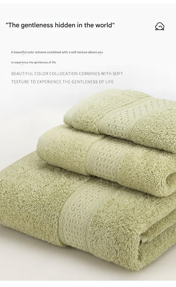 3-Piece Red Towel Set - Soft Absorbent Bath, Hand & Face Towels with Jacquard Weave, Gift Set for Home, Hotel, or Gifting - Durable, Low-Lint, Machine Washable