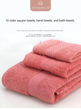 3-Piece Light purple Towel Set - Soft Absorbent Bath, Hand & Face Towels with Jacquard Weave, Gift Set for Home, Hotel, or Gifting - Durable, Low-Lint, Machine Washable