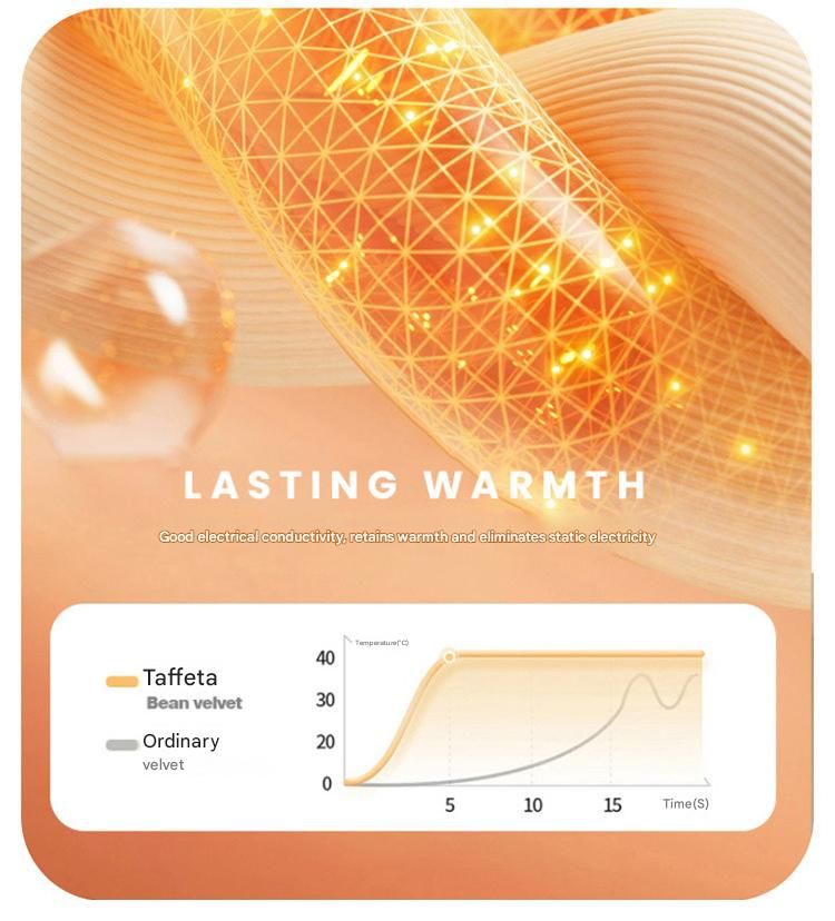 Green 150*200cm Thickened Double-Sided Plush Waffle Weave Throw Blanket - Anti-Static Taffeta Velvet & Flannel Fleece - Warm, Soft, Non-Shedding Blanket for Winter, Sofa, Bed & Office