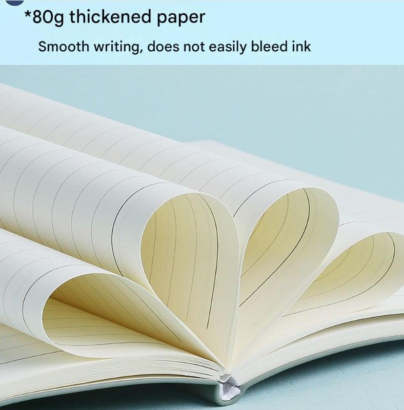 Misty Blue Luxury A5 Notebook and Pen Gift Set Business Journal Office Writing Diary Executive Stationery Present Box with Gift Bag