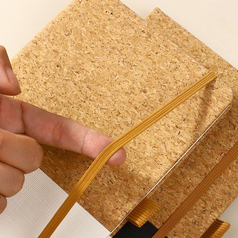 White Eco-Friendly Cork A5 Notebook Gift Set with Matching Pen Business Journal Office Meeting Writing Gift