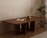 Oak Melamine Dining Table 8 Seater