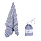 Lazy Dayz Quick Drying Sand Free Beach Towel - Makena