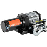 Electric Winch, 1361 kg Line Pull Capacity, 12V DC ATV/UTV Winch with Φ0.5 x 1188.7 cm 7 Strands Steel Cable Roller Fairlead Wired Remote Control, IP55 Waterproof for Towing UTV ATV Off-Road