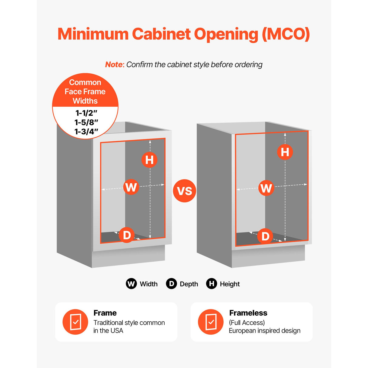 Pullout Trash Can for Kitchen Cabinets, Garbage Waste Recycling Bin, Under Mount Waste Container, with Heavy Duty Metal Soft Close Sliding System and Door Kit, for Sink, Under Counter