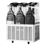 VEVOR Commercial Frozen Drink Maker, 15Lx3 Triple Tank Slushy Machine, 180 Cups Stainless Steel Margarita Smoothie Frozen Drink Machine, Slushie Maker for Home Party Restaurants Cafe Bars