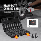 360 Degree Swivel Impact Sockets Set 14pcs 6-Point 3/8in Drive Socket Set