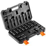 360 Degree Swivel Impact Sockets Set 14pcs 6-Point 3/8in Drive Socket Set