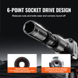 360 Degree Swivel Impact Sockets Set 14pcs 6-Point 3/8in Drive Socket Set