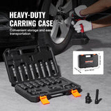 360 Degree Swivel Impact Sockets Set 14pcs 6-Point 3/8in Drive Socket Set