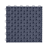 VEVOR Garage Tiles Interlocking, 12 x 12 x 0.53 inch 25 Pack Garage Floor Covering Tiles, Non-Slip Double-Sided Texture Garage Flooring Tiles, for Garages, Basements, Repair Shops, Graphite Gray