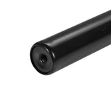 VEVOR Double Rod Curtain Rods, 36-72 inches(3-6ft) Adjustable Length, Black Double Curtain Rods with Round Finials, 1" and 3/4" Diameter, Double Window Drapery Rod for Sheer and Blackout Curtains
