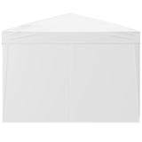 VEVOR Pop Up Canopy, 2.95 x 2.95 m Instant Canopy Portable Gazebo with 3 Sidewalls & 2 Ventilated Windows, Height Adjustable Pop-Up Outdoor Shelter Tent for Events, Patio, Backyard, Party, Parking