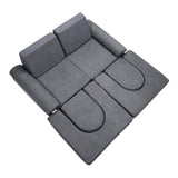 VEVOR Modular Kids Play Couch 10Pcs DIY Creative Toddler Sectional Sofa Grey