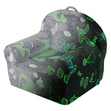 VEVOR Toddler Chair Glow in the Dark Plush Baby Chair Playroom Furniture Grey