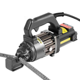 Electric Hydraulic Rebar Cutter, 1000W Portable Rebar Cutter, Cutting up to 5/8 Inch (4-16mm) #5 Rebar within 2 Seconds, High Power Steel Rebar Cutter with Oil Can Rich Accessories,Black RC-16