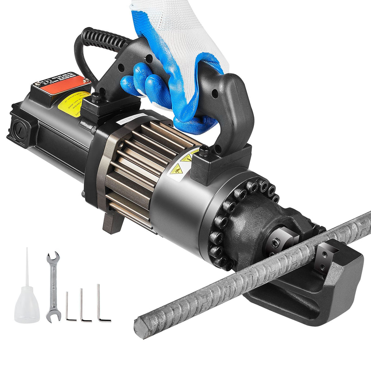 1000W Electric Hydraulic Rebar Cutter Cutting up to 3/4 Inch #6 4-20mm