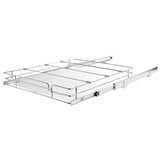 34x53 cm Pull Out Cabinet Organizer, Heavy Duty Slide Out Pantry Shelves, Chrome-Plated Steel Roll Out Drawers, Sliding Drawer Storage for Home, Inside Kitchen Cabinet, Bathroom, Under Sink
