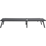 VEVOR Chaise Lounge Chair Outdoor Patio Lounge Chair Adjustable 5-Position 2 pcs