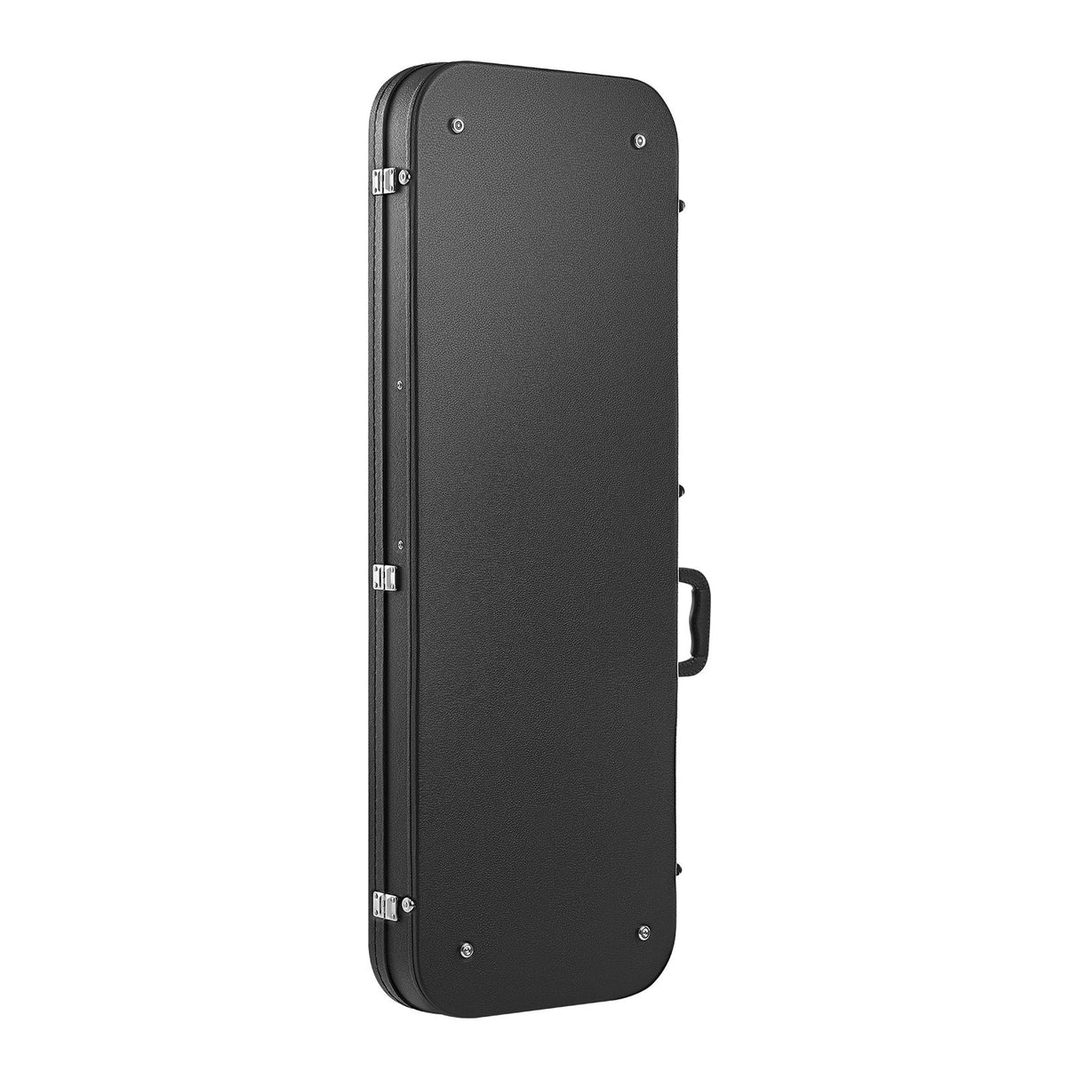 VEVOR Electric Guitar Hard Case, 1095 mm Rectangular Guitar Hard Case, With Lock Latch Keys Handle, PVC Padding Soft Lining Water-Resistant Hard Shell Guitar Cases, for 990 mm Electric Guitars, Black