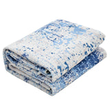 VEVOR Area Rug, 1524x2133.6mm Large Washable Rug, Non-Slip and Tear-Resistant Soft Carpet, Pet & Child Friendly Modern Area Rugs, Indoor Mat for Bedroom, Office, Living Room, Kids Room, Entryway, Blue