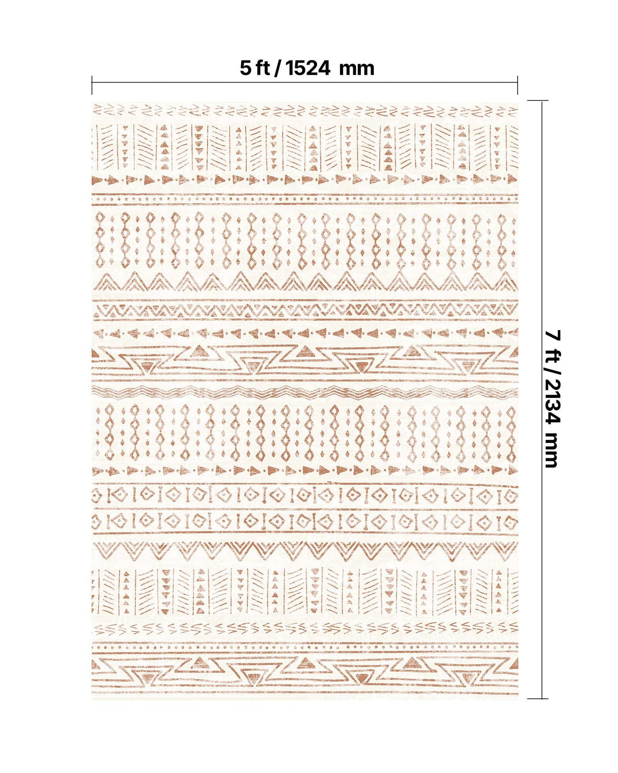 VEVOR Area Rug, 1524x2133.6mm Large Washable Rug, Non-Slip Tear-Resistant Soft Carpet, Pet & Child Friendly Modern Area Rugs, Indoor Mat for Bedroom, Office, Living Room, Kids Room, Entryway, Beige