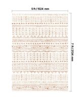 VEVOR Area Rug, 1524x2133.6mm Large Washable Rug, Non-Slip Tear-Resistant Soft Carpet, Pet & Child Friendly Modern Area Rugs, Indoor Mat for Bedroom, Office, Living Room, Kids Room, Entryway, Beige