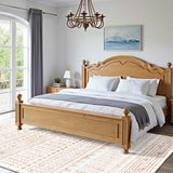 VEVOR Area Rug, 1524x2133.6mm Large Washable Rug, Non-Slip Tear-Resistant Soft Carpet, Pet & Child Friendly Modern Area Rugs, Indoor Mat for Bedroom, Office, Living Room, Kids Room, Entryway, Beige