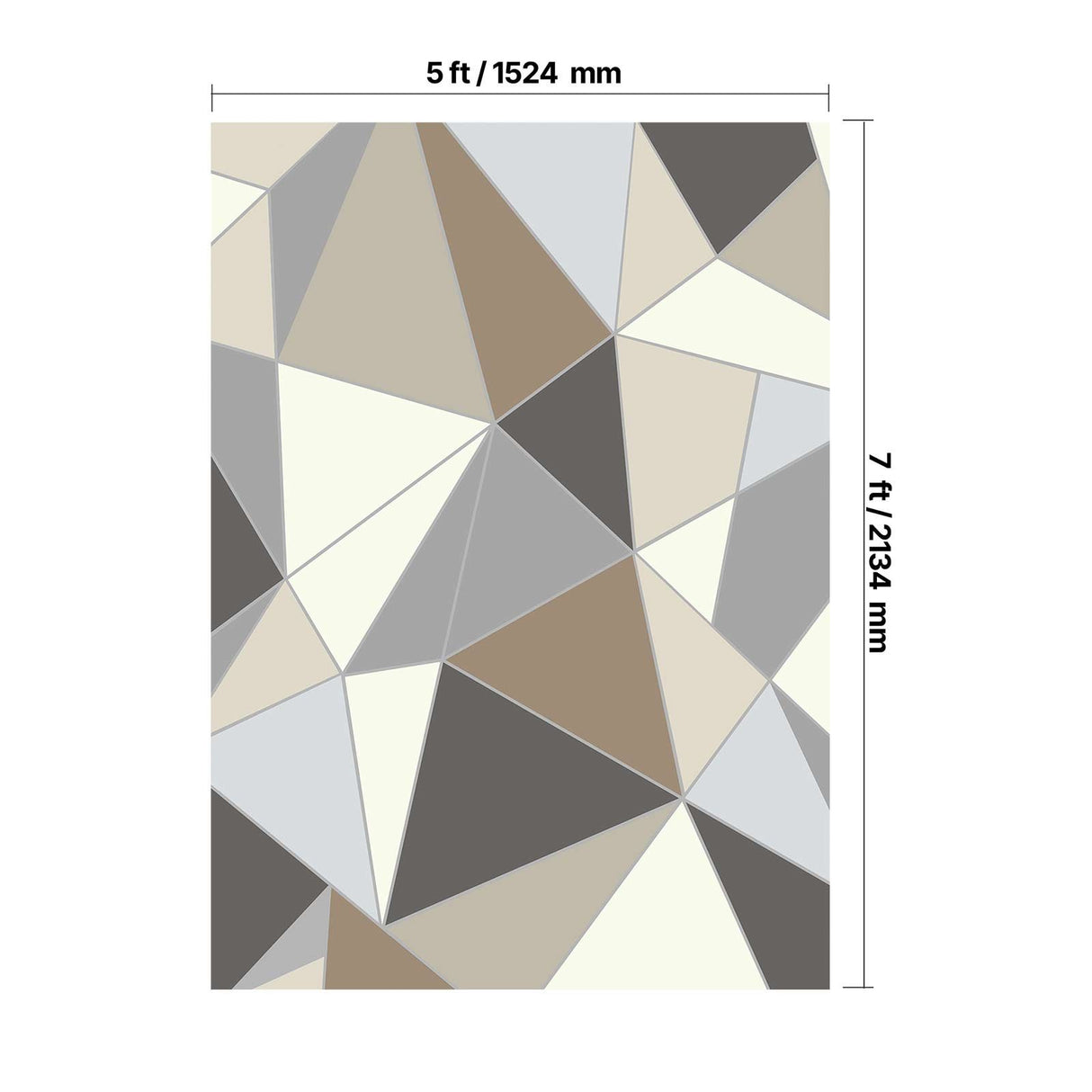 VEVOR Area Rug, 1524x2133.6mm Large Washable Rug, Non-Slip Tear-Resistant Soft Carpet, Pet & Child Friendly Modern Area Rugs, Indoor Mat for Bedroom, Living Room, Kids Room, Entryway, Charcoal Gray