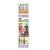 10-Tier Over the Door Pantry Organizer Hanging Storage Rack Adjustable