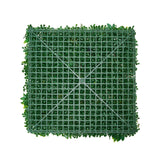 Artificial Grass Wall Panels, 12 PCS 20 x 20 inch, 3D Combination Greenery Boxwood Panel for Indoor Outdoor Green Decor & Ivy Fence Covering, Privacy Backdrop Wall Hedge Screen for Garden