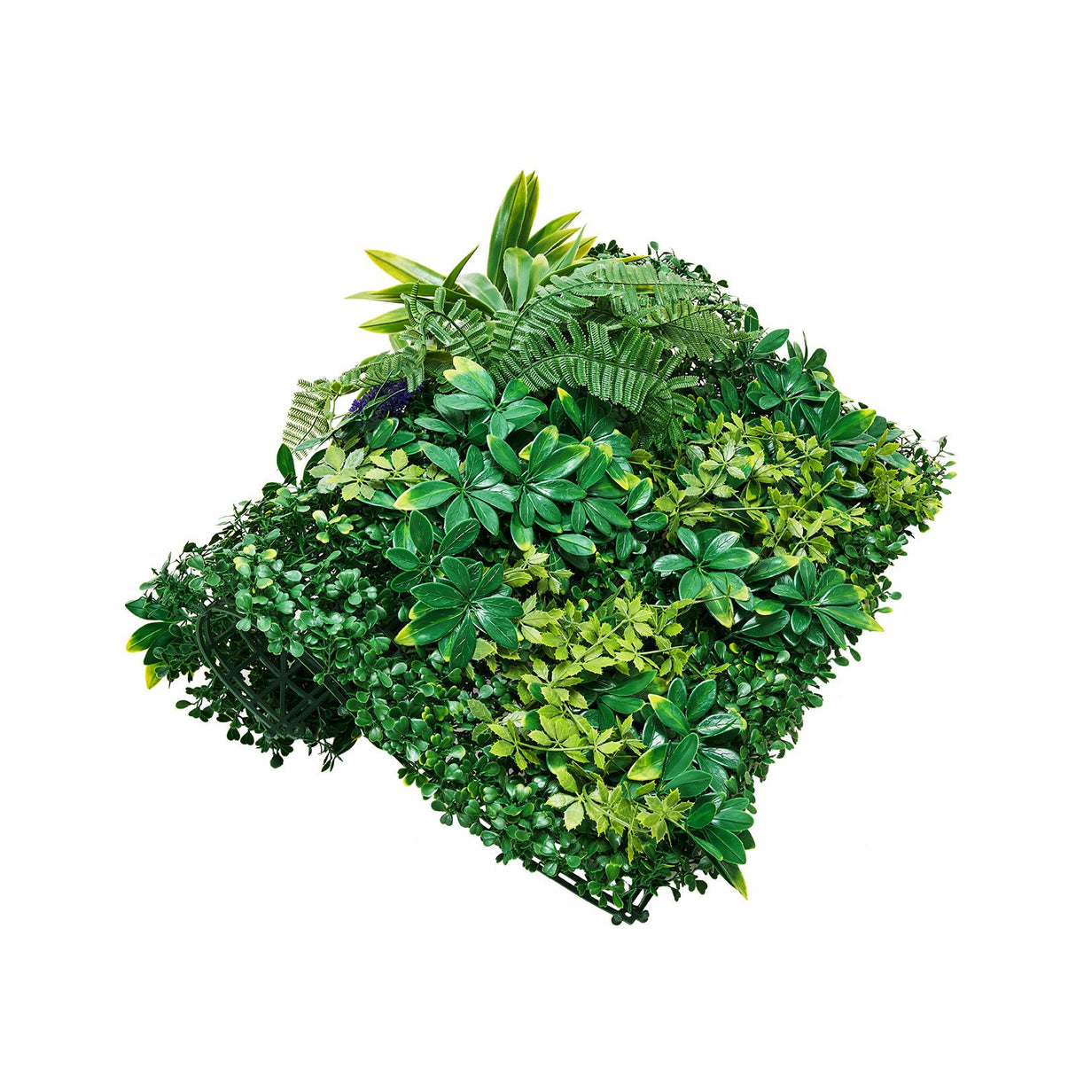 Artificial Grass Wall Panels, 8 PCS 20 x 20 inch, 3D Combination Greenery Boxwood Panel for Indoor Outdoor Green Decor & Ivy Fence Covering, Privacy Backdrop Wall Hedge Screen for Garden