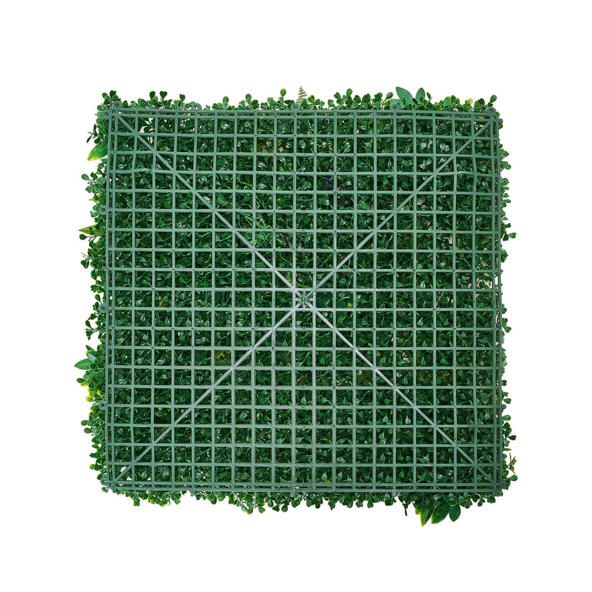 Artificial Grass Wall Panels, 8 PCS 20 x 20 inch, 3D Combination Greenery Boxwood Panel for Indoor Outdoor Green Decor & Ivy Fence Covering, Privacy Backdrop Wall Hedge Screen for Garden