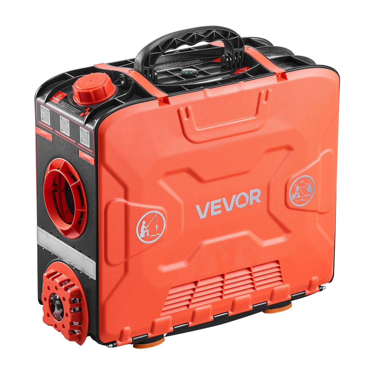 Diesel Heater, 8KW, DC 12V, All in One Portable Diesel Air Heater with Bluetooth APP Control, Remote Control and LCD Screen, 4.5 L Fuel Tank for Vehicles, Vans, RVs, Campers, and Garages
