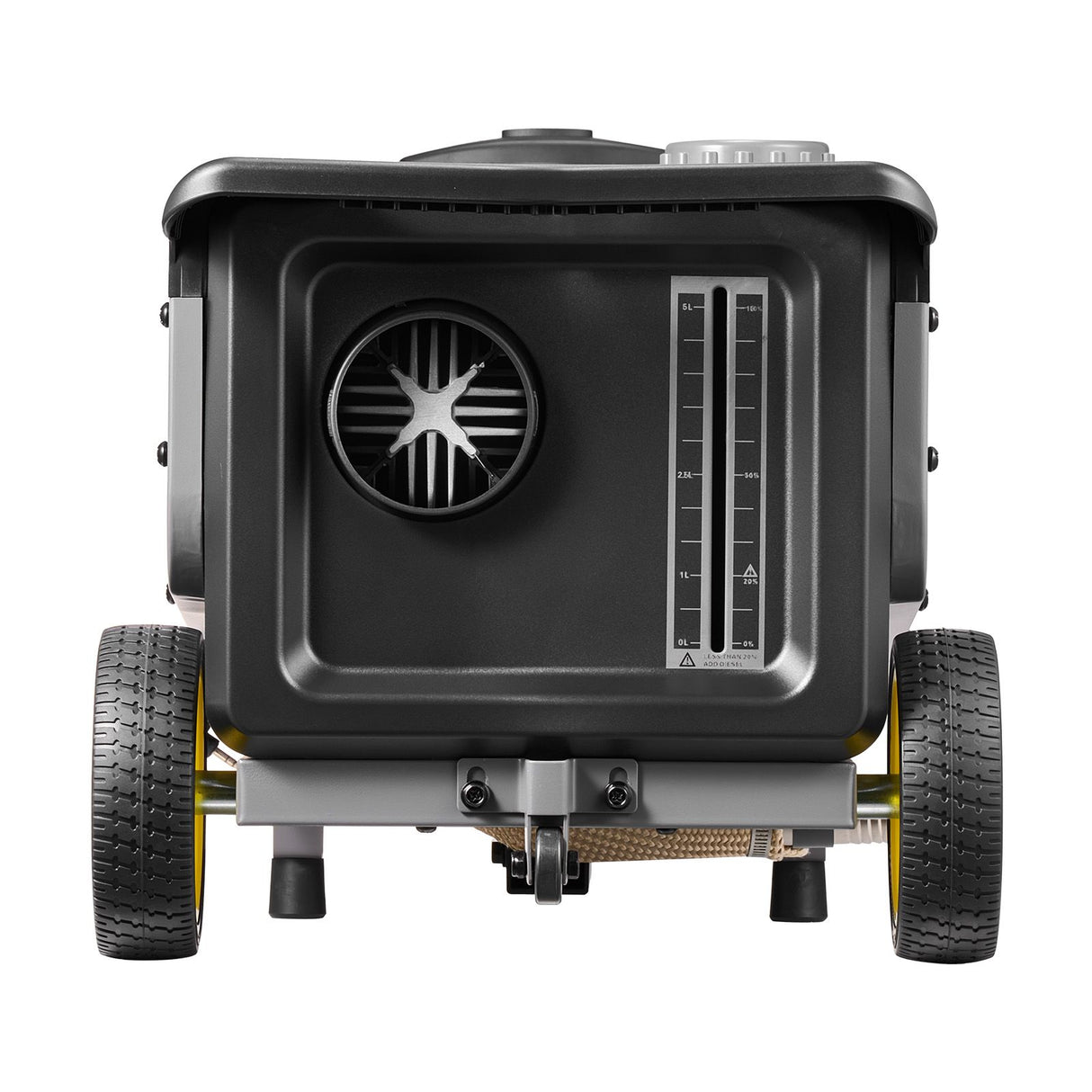 Diesel Heater, 8KW, DC 12V/24V, All in One Portable Diesel Air Heater with Bluetooth APP Control, Remote Control and LCD Screen, Trolley Design, 5 L Fuel Tank for Trucks, Vans, RVs, Campers