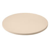 Pizza Stone, 381 mm Round Cordierite Pizza Stone, Extra Large Baking-Stone with Aluminum Peel, 17 mm Thickness Heat-Resistant Cooking Cordierite, for Kitchen Oven, Baking Pizzas, BBQ Grilling
