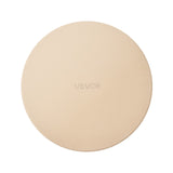 Pizza Stone, 381 mm Round Cordierite Pizza Stone, Extra Large Baking-Stone with Aluminum Peel, 17 mm Thickness Heat-Resistant Cooking Cordierite, for Kitchen Oven, Baking Pizzas, BBQ Grilling
