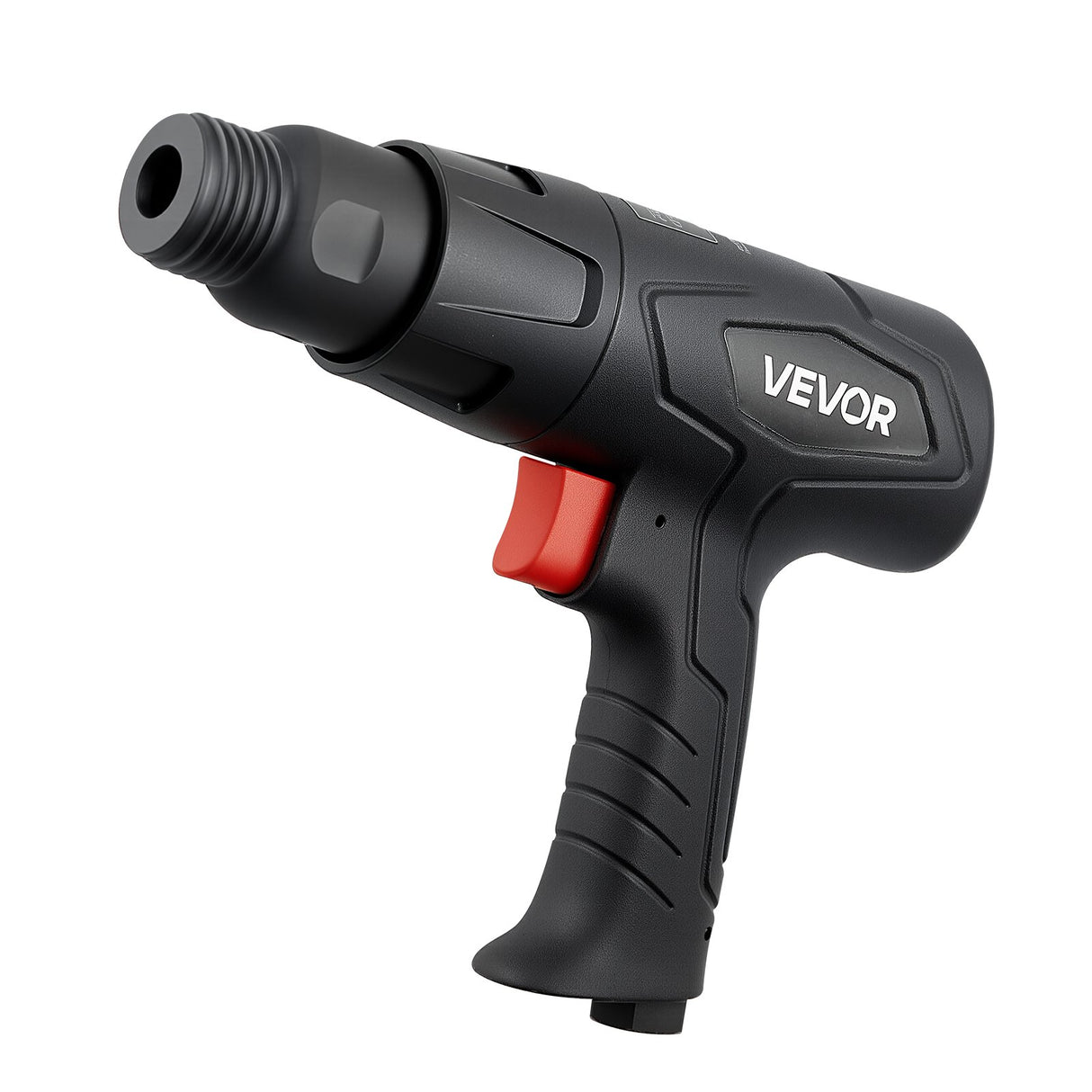 Air Hammer, 2500-2700BPM Pneumatic Hammer with 70mm Stroke & 4PCS 170mm Long Barrel Chisels, Pistol-Grip Compact Air Chisel Pneumatic Shovel Tool for Cutting Scraping Demolishing