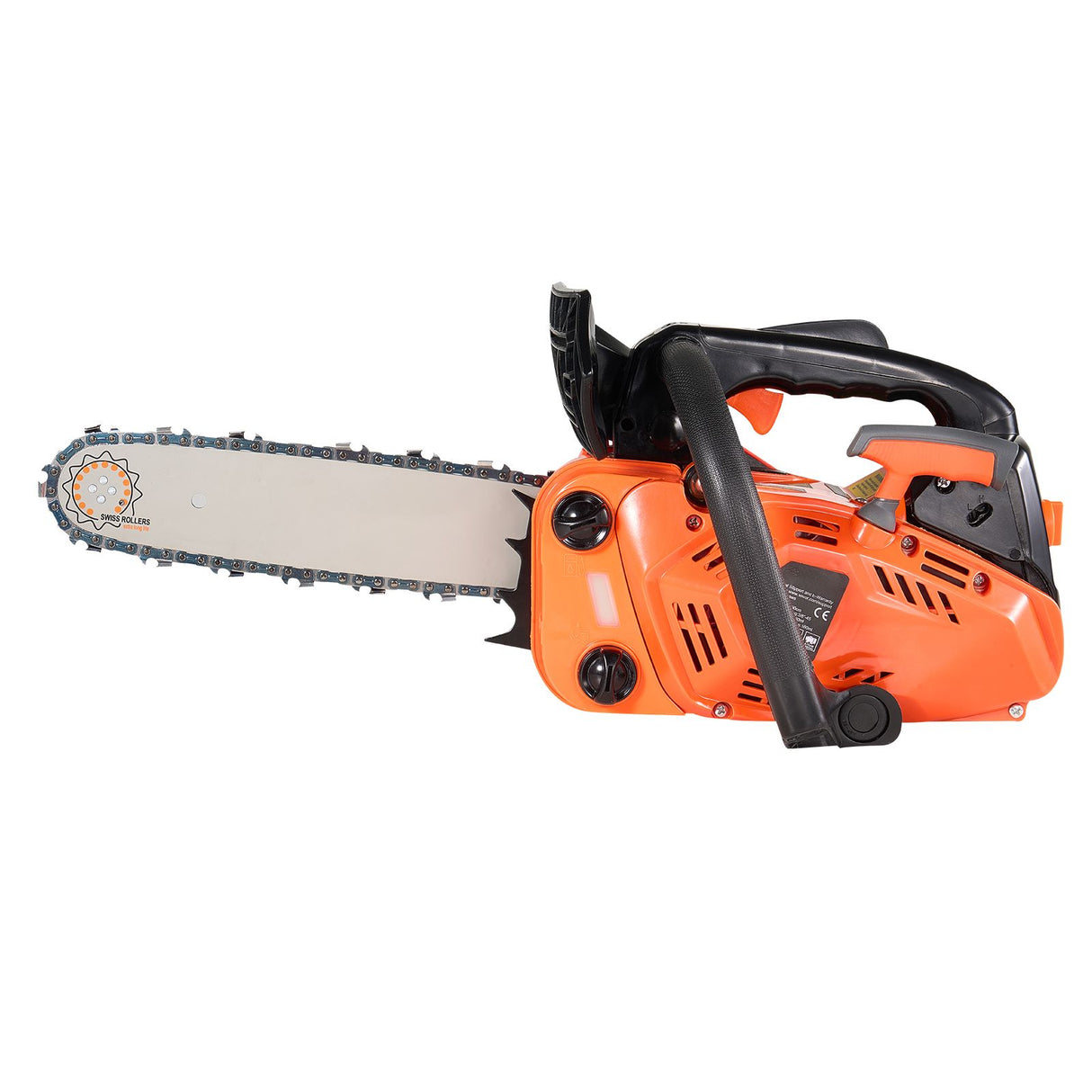 25 cc Gas Chainsaw, 305 mm Gas Powered Chainsaw, 0.75 kW Power Chain Saw with Non-Slip Handle, Gas-Powered Chainsaws with Dual Fuel Tanks, For Wood Cutting, Tree Trimming, and Land Clearing